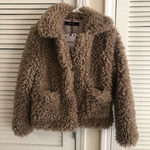 Zara Basics Teddy Jacket